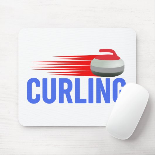 Tapis De Souris Curling (Avec souris)