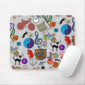 Tapis De Souris curly color (Avec souris)