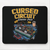 Tapis De Souris Cursed Circuit Starter Pack Funny Electronics Hall (Devant)
