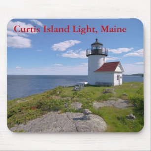 Tapis De Souris Curtis Island Light, Maine Mousepad