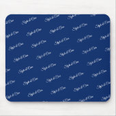 Tapis De Souris Custom Brand Pattern Navy Mouse Pad Office Accesso (Devant)