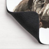Tapis De Souris Custom Labrador Retriever - Collection de chiens (Coin)