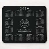 Tapis De Souris Custom Logo Promotional Business 2026 Calendar (Devant)