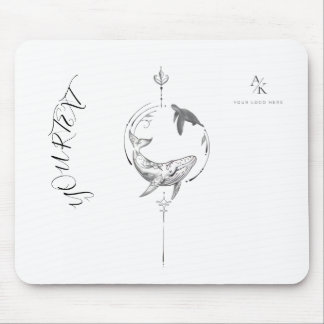 Tapis De Souris Custom Name Aesthetic Artwork