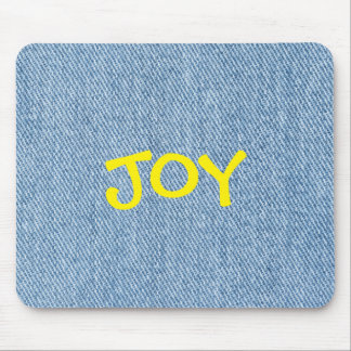 Tapis De Souris Custom Name Denim Jeans Mouse Pad