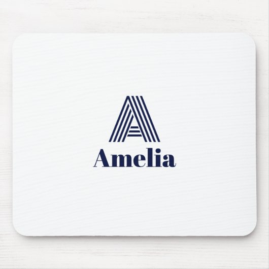 Tapis De Souris Custom Name Water Bottle (Devant)