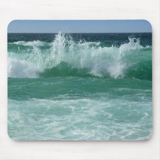 Tapis De Souris Custom Seascape Sea Waves Beach Modèle balnéaire (Devant)