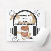 Tapis De Souris Customer care (Avec souris)