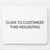 TAPIS DE SOURIS CUSTOMISER CE MOUSEPAD (Devant)