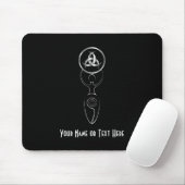 Tapis De Souris Customizable Goddess Symbol Mouse Pad (Avec souris)