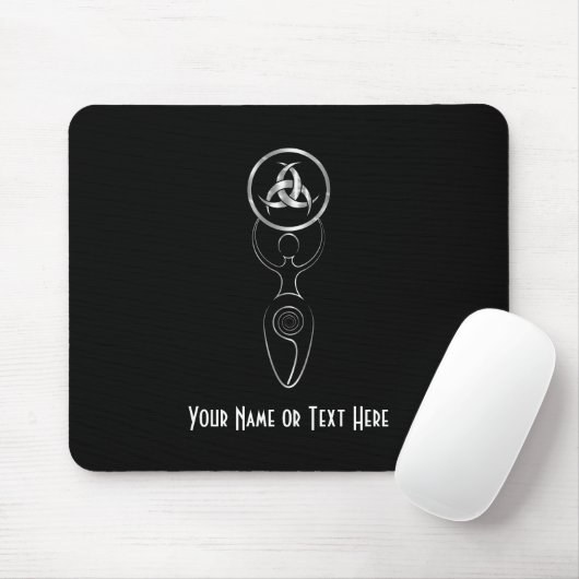 Tapis De Souris Customizable Goddess Symbol Mouse Pad (Avec souris)