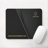 Tapis De Souris Customizable Mouse Pad - Add Your Logo and Website (Avec souris)