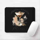 Tapis De Souris Cute And Funny Espresso Martini (Avec souris)