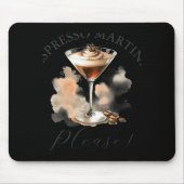 Tapis De Souris Cute And Funny Espresso Martini (Devant)