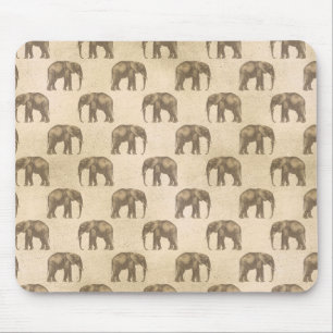Tapis De Souris Cute Animal Print Elephant élégant tendance
