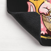 Tapis De Souris Cute Axolotl Eats Ramen Noodles Axolotls Ramen  (Coin)