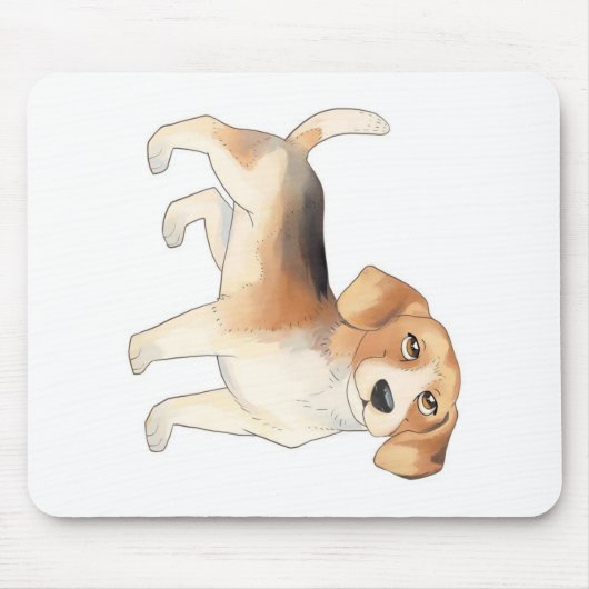 Tapis De Souris Cute Beagle Dog (Devant)