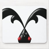 Tapis De Souris Cute Bunny Boxer Lapin (Devant)