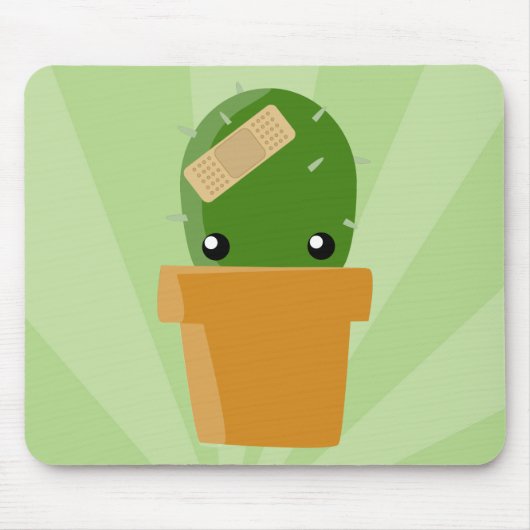 Tapis De Souris Cute Cactus (Devant)