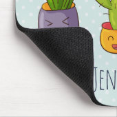 Tapis De Souris Cute Cactus Nature Succulents Motif (Coin)