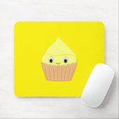 Tapis De Souris Cute Cartoon Citron Cupcake (Avec souris)