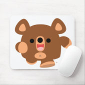 Tapis De Souris Cute Cartoon Energetique Ours mousepad (Avec souris)