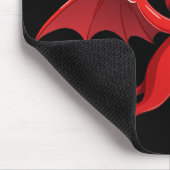 Tapis De Souris Cute cartoon flying devil (Coin)