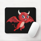 Tapis De Souris Cute cartoon flying devil (Avec souris)