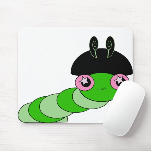 Tapis De Souris Cute Caterpillar (Avec souris)