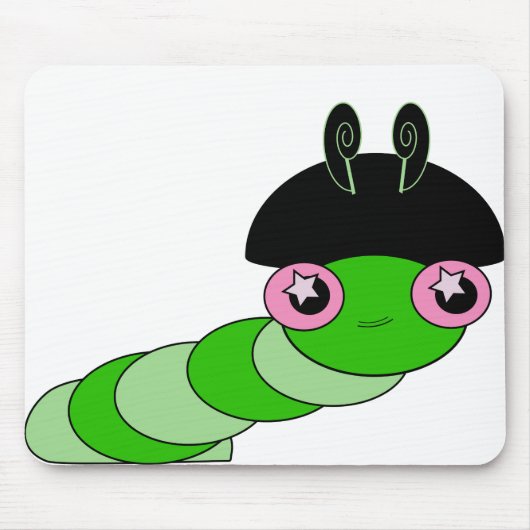 Tapis De Souris Cute Caterpillar (Devant)
