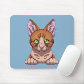 Tapis De Souris Cute chat (Avec souris)
