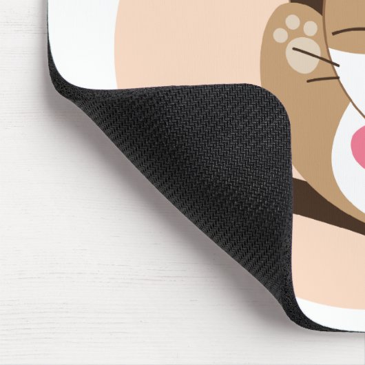 Tapis De Souris Cute chat (Coin)