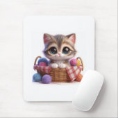 Tapis De Souris Cute chat (Avec souris)