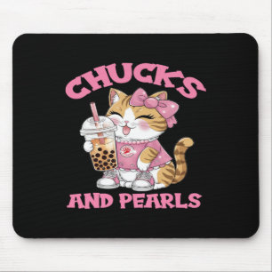 Tapis De Souris Cute Chat Boire Bubble Thé Kitten Lover