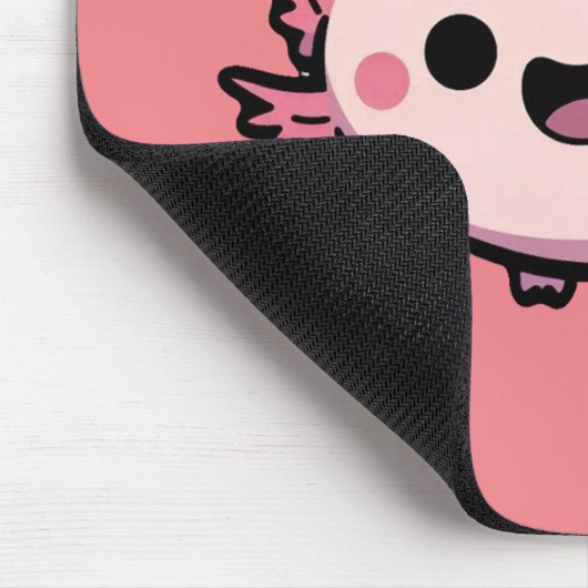 Tapis De Souris Cute Chibi Axolotl (Coin)