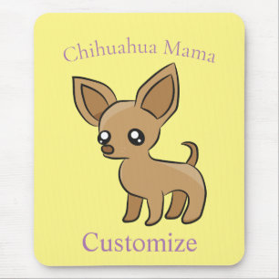 Tapis De Souris Cute Chihuahua Mama Art Thunder_Cove