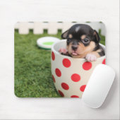 Tapis De Souris Cute Chihuahua Pad de souris Ajouter une photo (Avec souris)
