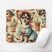 Tapis De Souris Cute Chihuahua Peinture Chiot (Avec souris)