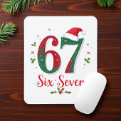 Tapis De Souris Cute Christmas Meme Six Seven 67 6 7 Holiday