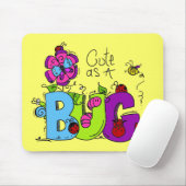 Tapis De Souris Cute comme un bug (Avec souris)