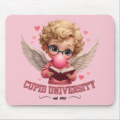 Tapis De Souris Cute Cupid Université Bubblegum Angel Esthétique (Devant)