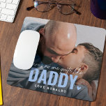 Tapis De Souris Cute Custom Photo Keepsaké DADDY Cadeau<br><div class="desc">Photo personnalisée moderne Mousepad avec le texte "Il n'y a personne qui ressemble à DADDY" avec une combinaison de script et sans typographie et un petit coeur mignon. Personnalisez avec le nom de qui il vient. Cette mousepad fonctionnerait pour n'importe quel membre spécial de la famille (grand-père, oncle, frère ou...</div>