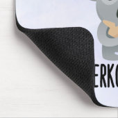 Tapis De Souris Cute de Pun Koala surkoalaaaated en chapeau supéri (Coin)