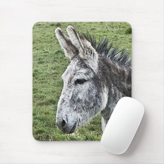 TAPIS DE SOURIS CUTE DONKEY (Avec souris)