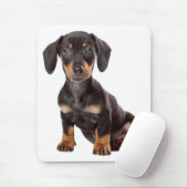 Tapis De Souris Cute Doxin Chiot Wiener Aimer Chien Maman Dachshun (Avec souris)