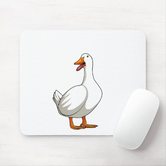 Tapis De Souris Cute Duck Design Hommes sauvagine Oiseau Animaux A (Avec souris)