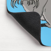 Tapis De Souris Cute Emperor Tamarin illustration (Coin)