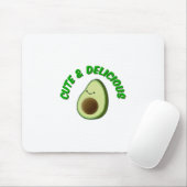 Tapis De Souris Cute Et Délicieux Avocado (Avec souris)