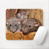 Tapis De Souris Cute et ironique (Avec souris)