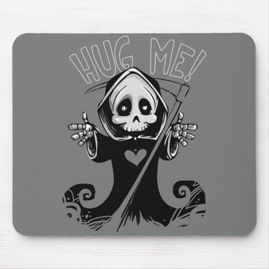 Tapis De Souris Cute Faucheuse - Conception de la mort (Devant)